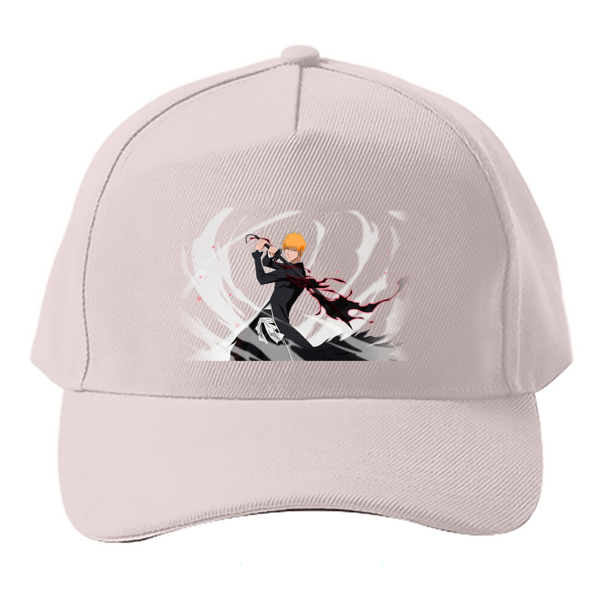 （画像用） ブリーチ 黒崎一護（くろさき いちご）BLEACH Kurosaki Ichigo ベースボールキャップ 綿100％ 男女兼用 帽子 スポーツ